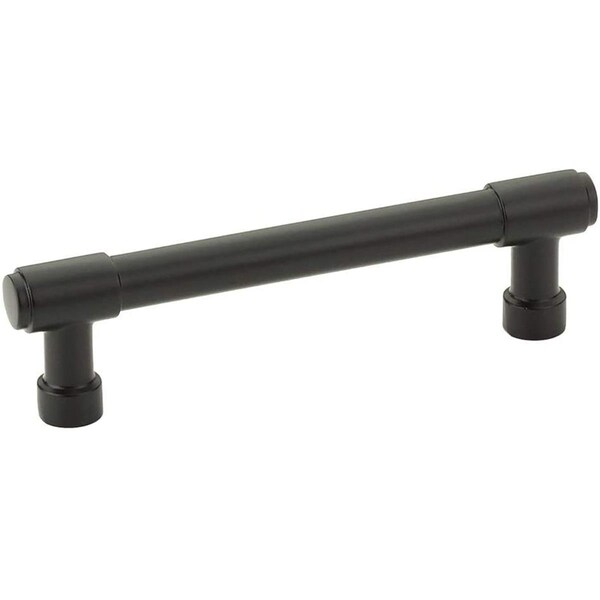 Patioplus 4 in. Jasper Center to Center Bar Cabinet Pull, Flat Black - PA3239588
