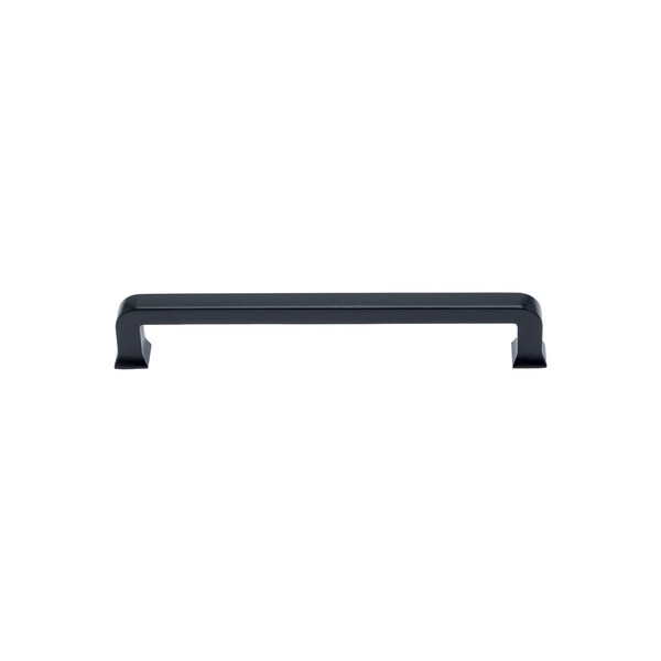 Escenografia 6.3 in. Center to Center Zinc Cabinet Pull, Matt Black - ES3879996