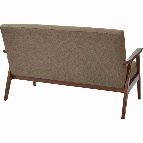 Ave 6 Davis Loveseat, Klein, Otter Fabric, 29" x 32" - DVS52-K12
