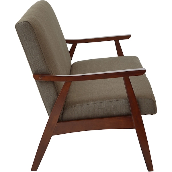 Ave 6 Davis Loveseat, Klein, Otter Fabric, 29" x 32" - DVS52-K12