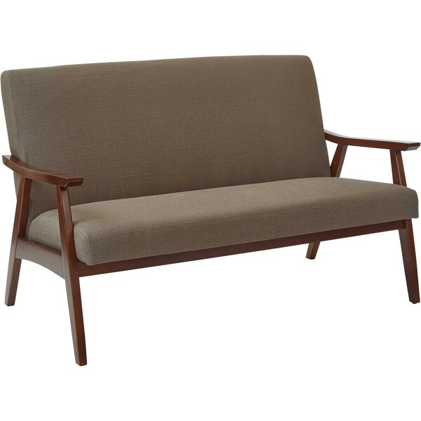 Ave 6 Davis Loveseat, Klein, Otter Fabric, 29" x 32" - DVS52-K12