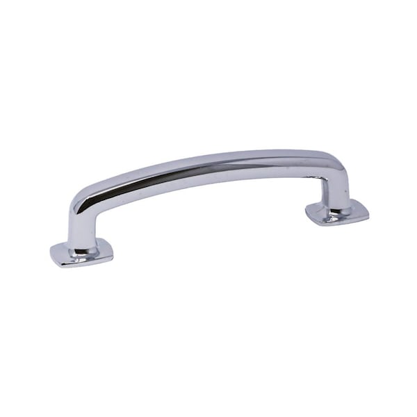 Pride Industrial 4-1/2in Vail Cabinet Pull with 3-3/4in Center to Center Polished Chrome Finish - P86373PC