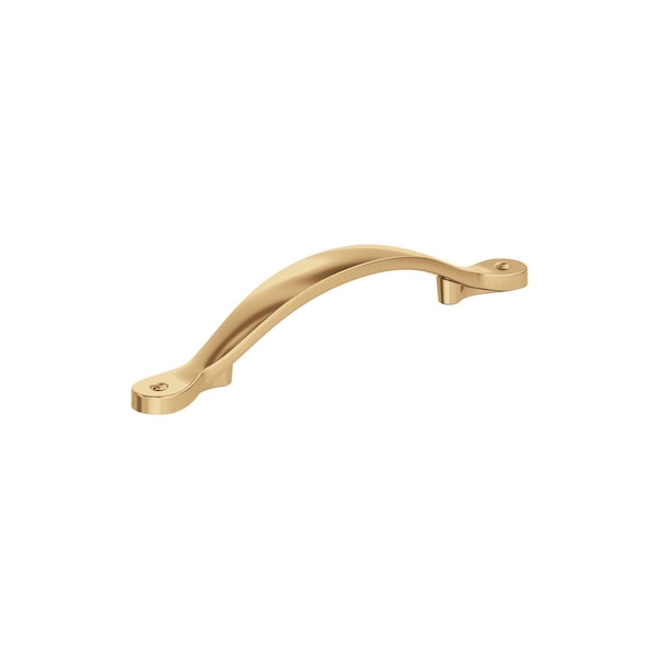 Amerock Inspirations 3-3/4 inch 96mm Center-to-Center Champagne Bronze Cabinet Pull - BP1587CZ