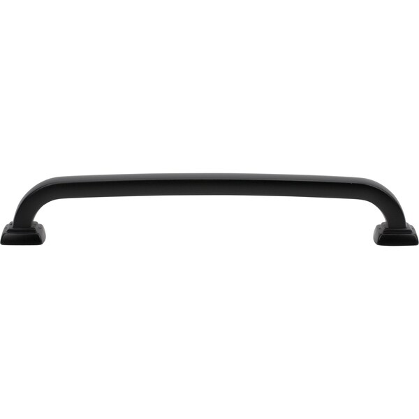Designperfect 6-5/16'' Center-to-Center Handle Pull, Matte/Flat Black, 25PK - DPA25S35BLK