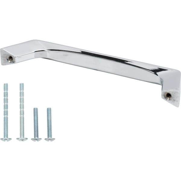 Designperfect 5-1/16'' Center-to-Center Handle Pull, Polished Chrome, 10PK - DPA10S514PC
