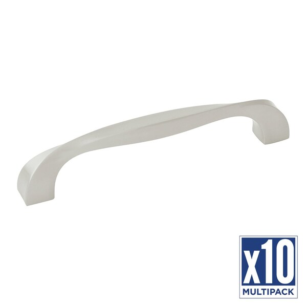 Hickory Hardware Pull 5-1/16 Inch (128mm) Center to Center, 10PK - H076017-SN-10B