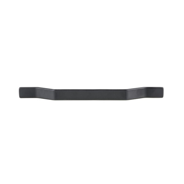 Richelieu 6 5/16 in (160 mm) Center-to-Center Matte Black Contemporary Drawer Pull - BP7265160900