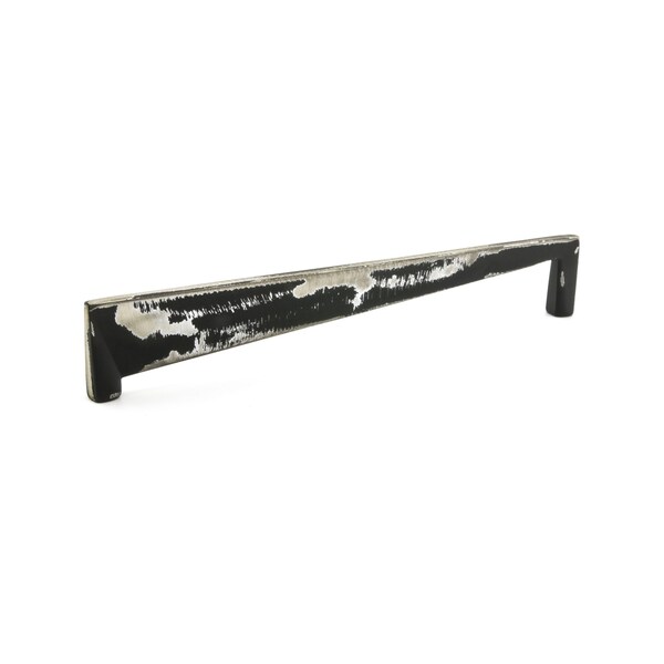 Richelieu 6 5/16 in (160 mm) Center-to-Center Brushed Industrial Black Contemporary Cabinet Pull - 681116094