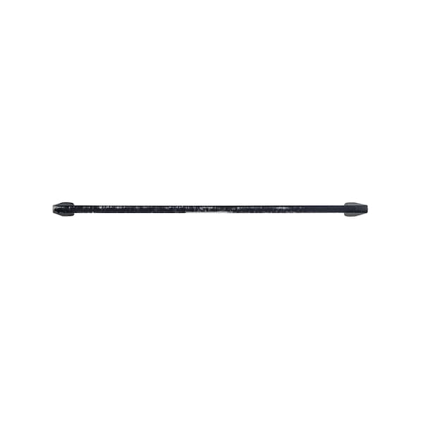 Richelieu 6 5/16 in (160 mm) Center-to-Center Brushed Industrial Black Contemporary Cabinet Pull - 681116094