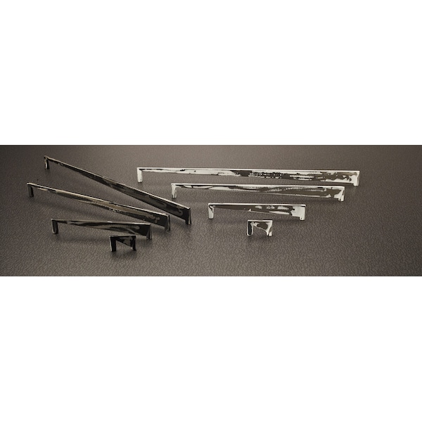 Richelieu 6 5/16 in (160 mm) Center-to-Center Brushed Industrial Black Contemporary Cabinet Pull - 681116094