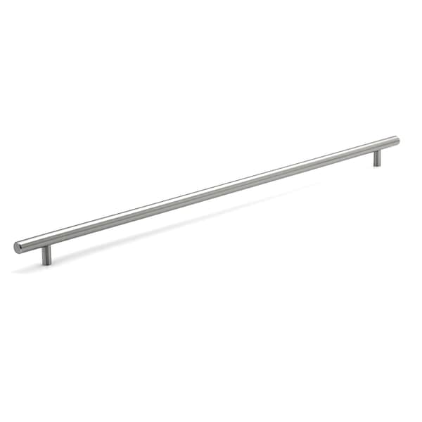 Richelieu 22-1/8 in. (562 mm) Center-to-Center Antibacterial, Stainless Steel Contemporary Drawer Pull - BP3487562170AB