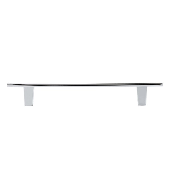 Richelieu 3 3/4 in (96 mm) Center-to-Center Chrome, Crystal Contemporary Drawer Pull - BP373709614001