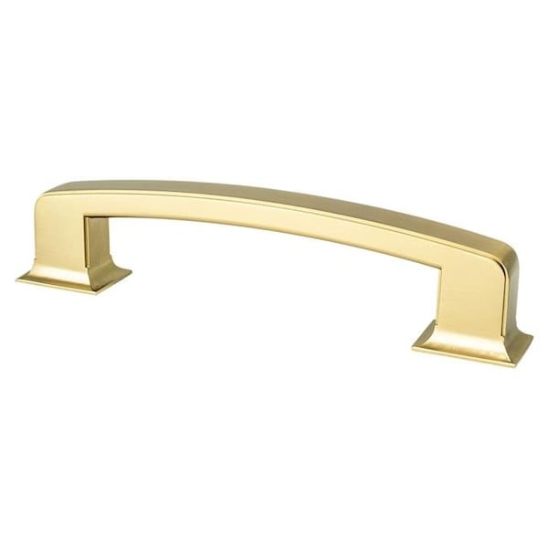 Berenson Berenson 2155-1MDB-P 6 in. Hearthstone Pull - Modern Brushed Gold - 2155-1MDB-P