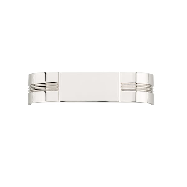 Richelieu 5 1/16 in (128 mm) Center-to-Center Polished Nickel Transitional Drawer Pull - 6579128180
