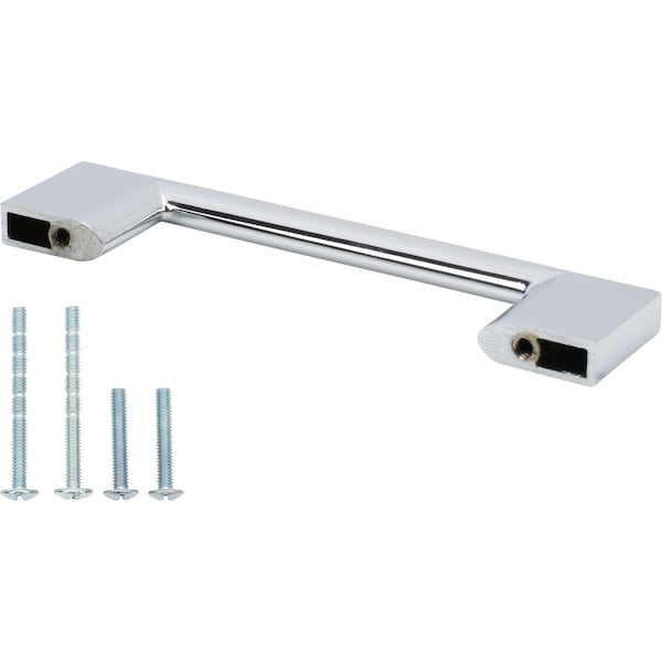 Designperfect 3-3/4'' Center-to-Center Handle Pull, Polished Chrome - DPA-S793PC