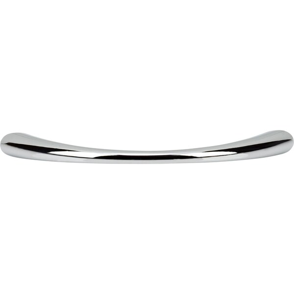 Designperfect 3-3/4'' Center-to-Center Arch Pull, Polished Chrome, 10PK - DPA10H383PC