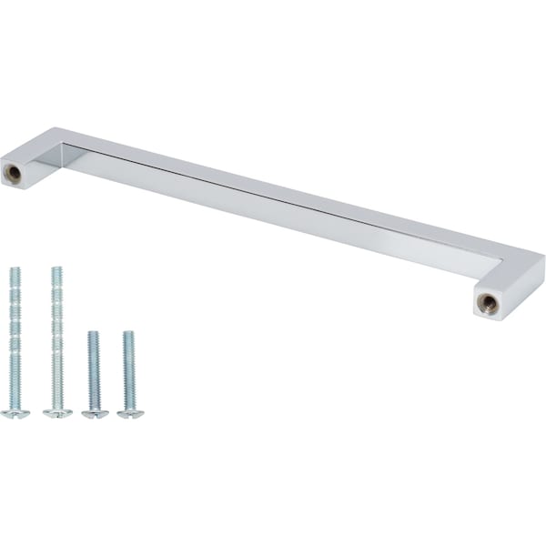 Designperfect 6-5/16'' Center-to-Center Handle Pull, Polished Chrome, 10PK - DPA10S355PC