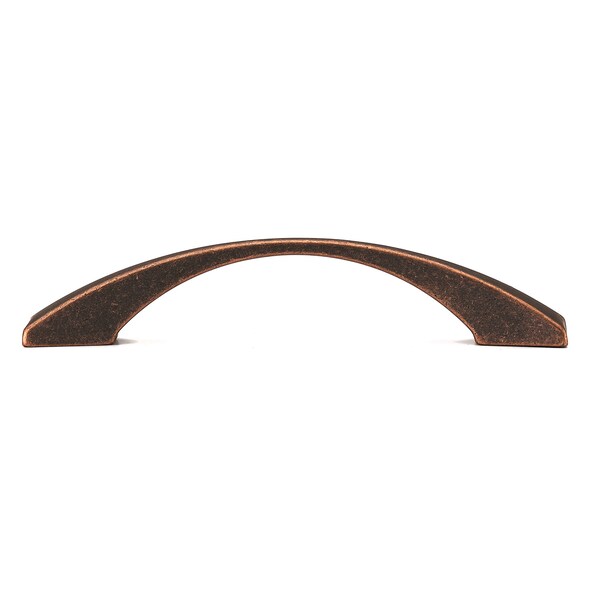 Richelieu 3-3/4 in. (96 mm) Center-to-Center Antique Copper Traditional Drawer Pull - BP391371193