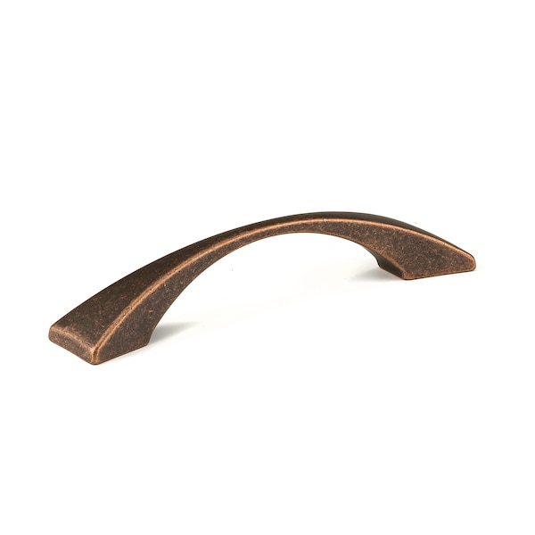 Richelieu 3-3/4 in. (96 mm) Center-to-Center Antique Copper Traditional Drawer Pull - BP391371193