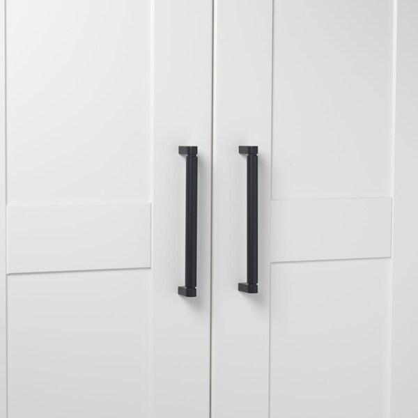 Gliderite Hardware 8-3/4 in. Center to Center Smooth Bar Pull - 4787-224-MB, 5PK - 4787-224-MB-5