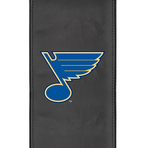 Dreamseat Silver Sofa with St. Louis Blues Logo - XZ7759001SOCDBK-PSNHL42050