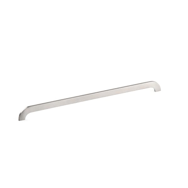 Richelieu 17 5/8 in (448 mm) Center-to-Center Brushed Nickel Contemporary Cabinet Pull - 7381448195