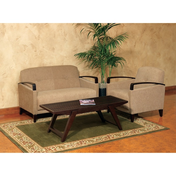 Ave 6 Loveseat, 29-1/2" x 32", Upholstery Color: Wheat - MST52-C28