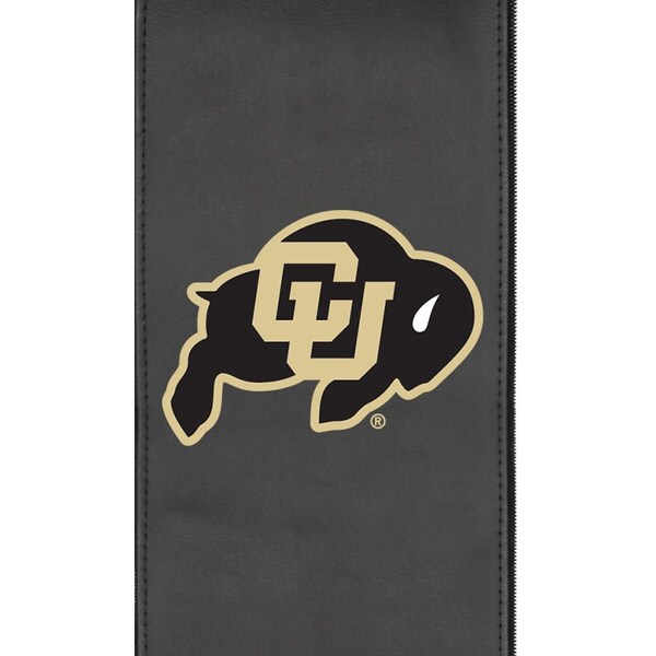 Dreamseat Silver Sofa with Colorado Buffaloes Logo - XZ7759001SOCDBK-PSCOL13425