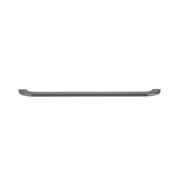 Richelieu 12 5/8 in (320 mm) Center-to-Center Brushed Black Nickel Contemporary Cabinet Pull - 738132092