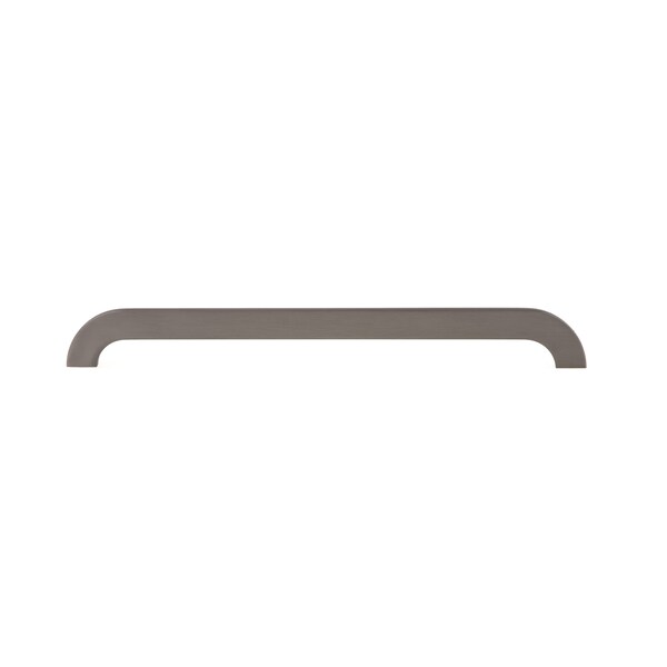 Richelieu 12 5/8 in (320 mm) Center-to-Center Brushed Black Nickel Contemporary Cabinet Pull - 738132092