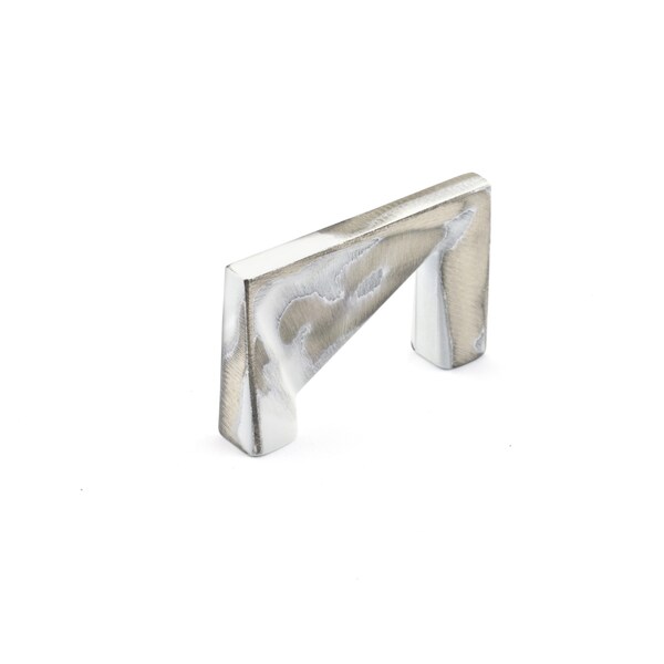 Richelieu 1 1/4 in (32 mm) Center-to-Center Brushed Industrial White Contemporary Cabinet Pull - 68113231