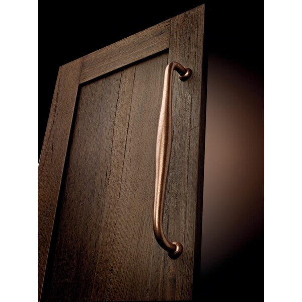 Richelieu 5 1/16 in (128 mm) Center-to-Center Newcastle Antique Polished Nickel Traditional Cabinet Pull - 6565128186