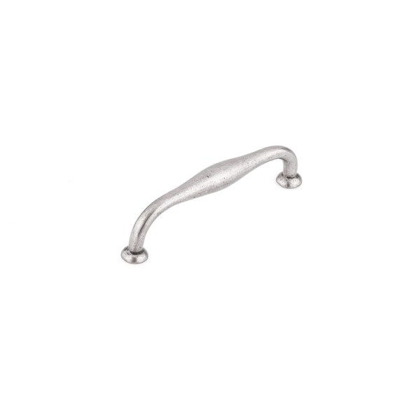 Richelieu 5 1/16 in (128 mm) Center-to-Center Newcastle Antique Polished Nickel Traditional Cabinet Pull - 6565128186