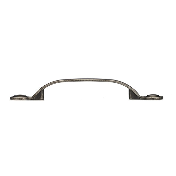 Richelieu 3-3/4 in. (96 mm) Center-to-Center Pewter Traditional Drawer Pull - BP288996142
