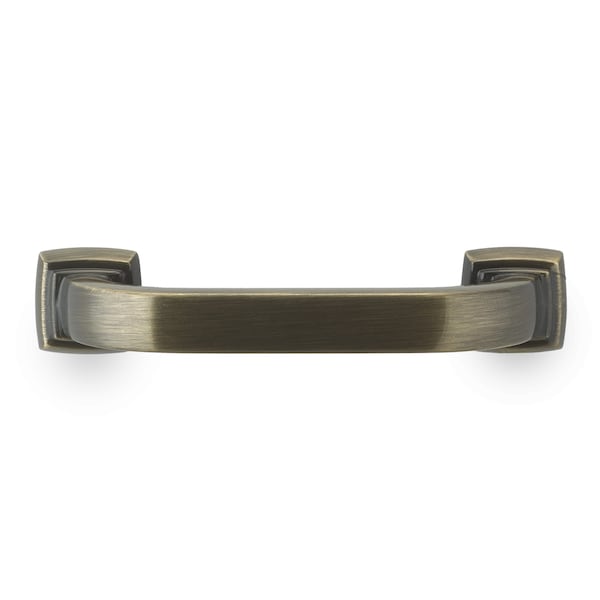 Richelieu 3 in. (76 mm) Center-to-Center Antique English Transitional Drawer Pull - BP81576AE