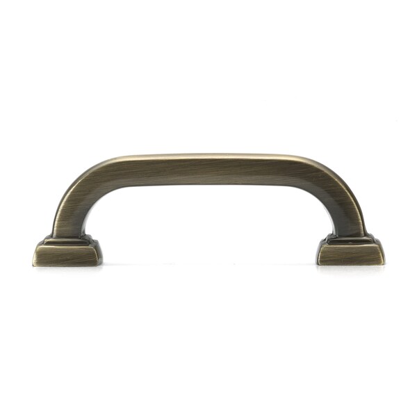 Richelieu 3 in. (76 mm) Center-to-Center Antique English Transitional Drawer Pull - BP81576AE