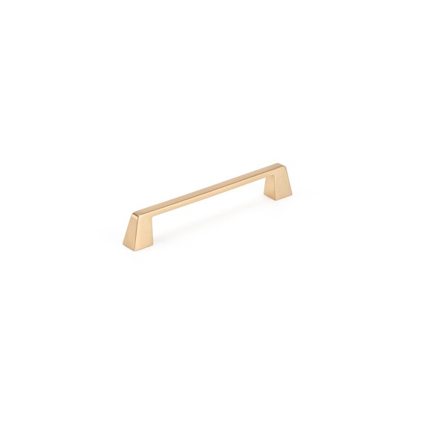 Richelieu 6 5/16 in (160 mm) Center-to-Center Champagne Bronze Contemporary Cabinet Pull - BP7340160CHBRZ