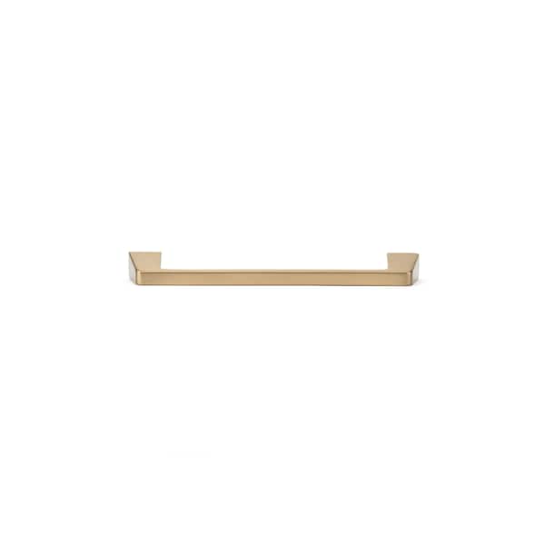 Richelieu 6 5/16 in (160 mm) Center-to-Center Champagne Bronze Contemporary Cabinet Pull - BP7340160CHBRZ