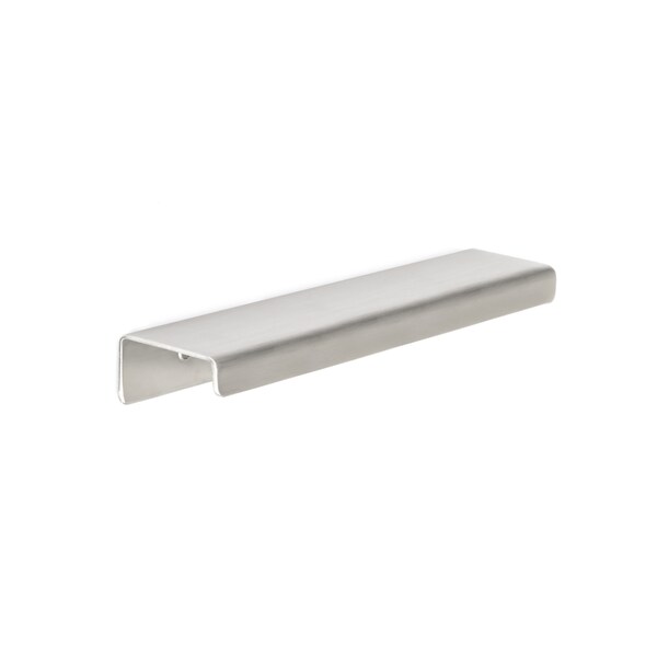 Richelieu 4 in. (102 mm) Center-to-Center Stainless Steel Contemporary Edge Pull - BP57606170