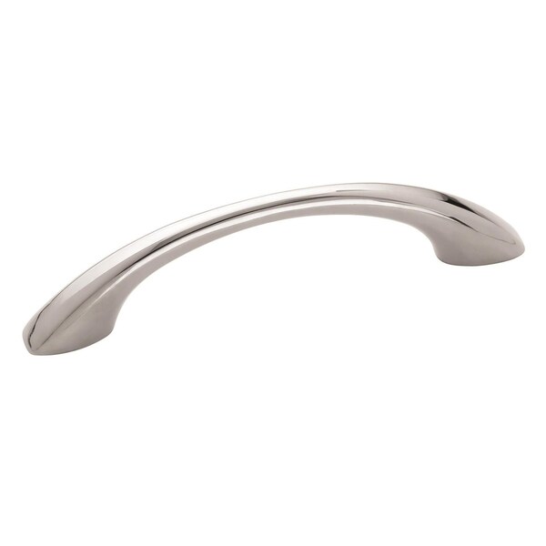 Amerock Vaile 3-3/4 in 96 mm Center-to-Center Polished Chrome Cabinet Pull, 10PK - 10BX5300326