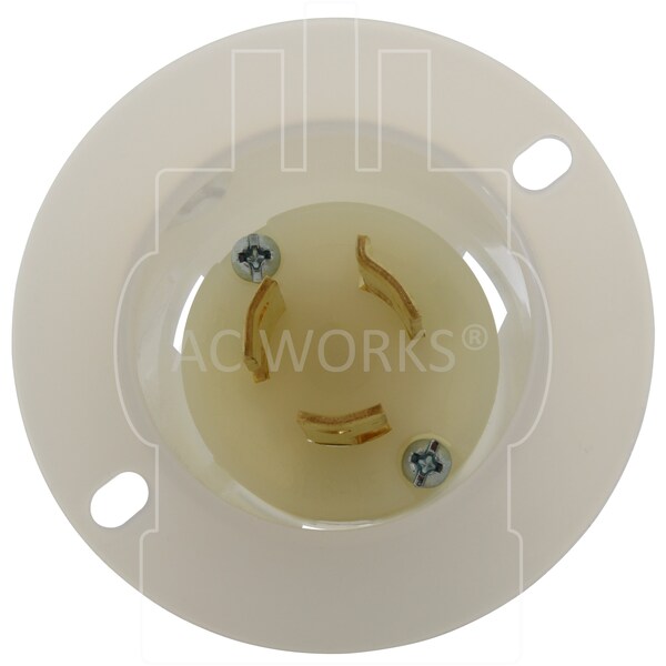 Ac Works 5A 250V L6-15P Power Input Inlet UL and C-UL Listed - ASINL615P