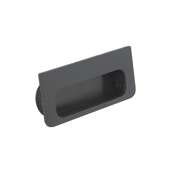 Richelieu 4-1/4 in. (107 mm) Matte Black Contemporary Recessed Pull - 40250900