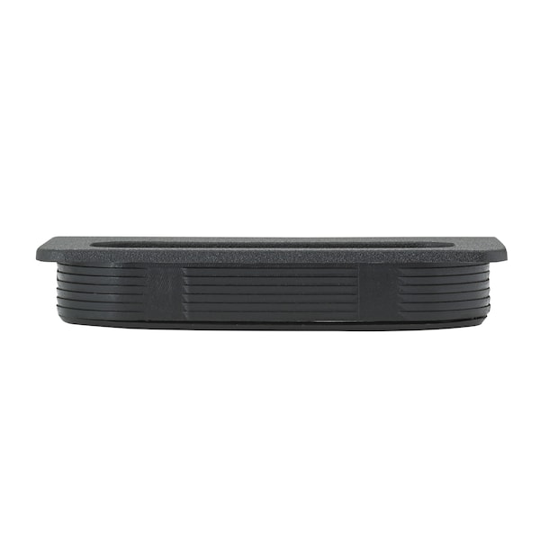 Richelieu 4-1/4 in. (107 mm) Matte Black Contemporary Recessed Pull - 40250900
