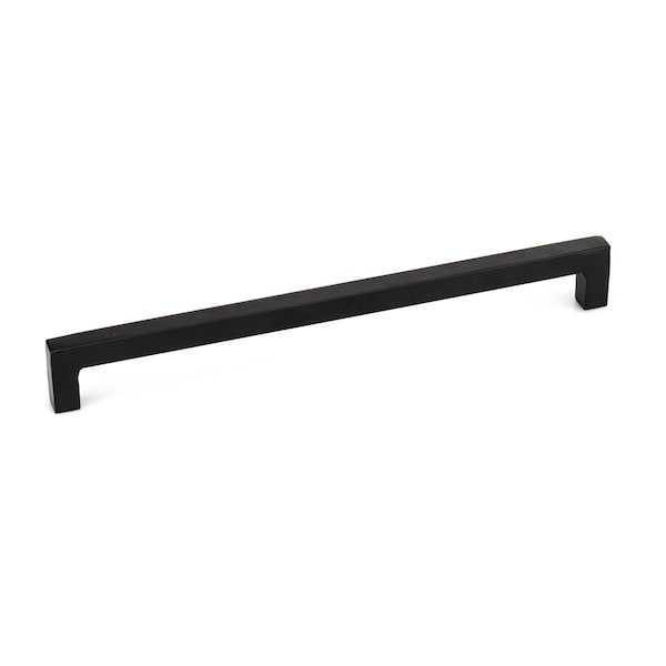 Richelieu Sheffield 12 5/8 in (320 mm) Center-to-Center Matte Black Traditional Cabinet Pull - BP9466320900