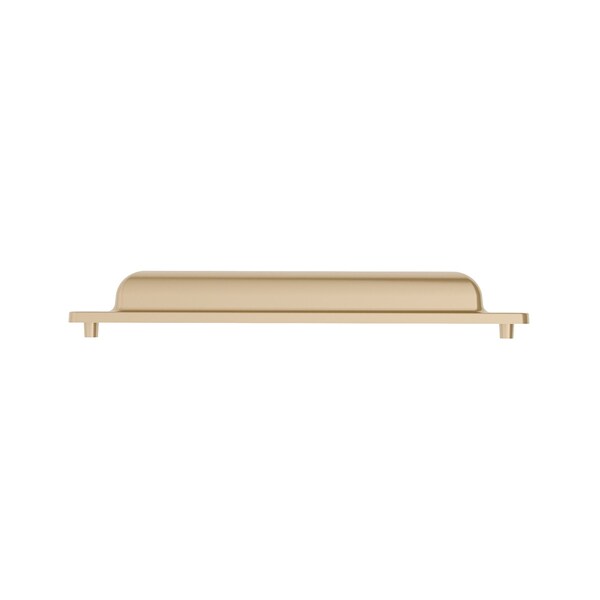 Richelieu Torino Collection 7 9/16-inch (192 mm) Champagne Bronze Transitional Cabinet Cup Pull - BP8716192CHBRZ