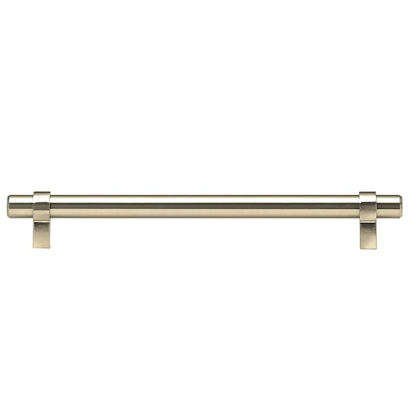 Richelieu 7-9/16 in. (192 mm) Center-to-Center Brushed Nickel Contemporary Drawer Pull - BP5016192195