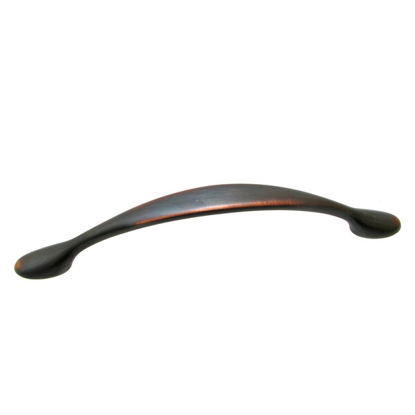 Richelieu 5 1/16 in (128 mm) Center-to-Center Brushed Oil-Rubbed Bronze Traditional Drawer Pull - BP7815BORB