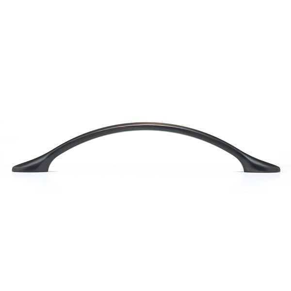 Richelieu 5 1/16 in (128 mm) Center-to-Center Brushed Oil-Rubbed Bronze Traditional Drawer Pull - BP7815BORB