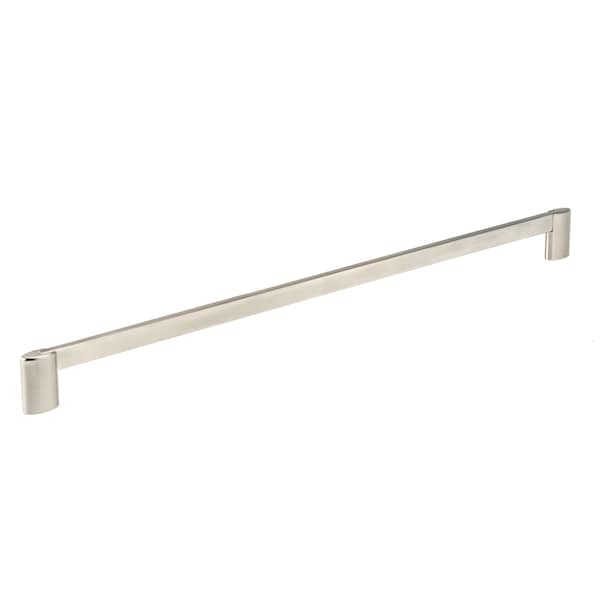 Richelieu 18-7/8 in. (480 mm) Center-to-Center Brushed Nickel Contemporary Drawer Pull - BP8728480195