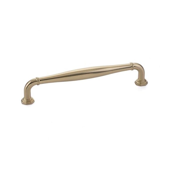 Patioplus 6 in. Center to Center Blythe Cabinet Pull, Satin Brass - PA2063897